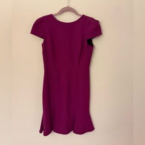 Claudie Pierlot Magenta Crepe Dress Size 4